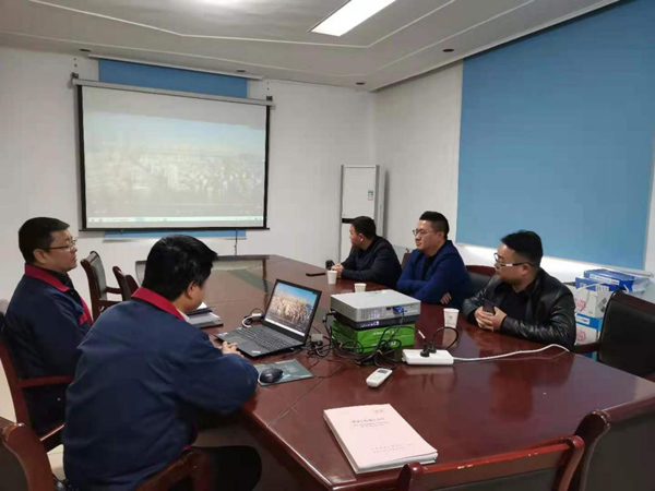 杭州市青云房地產(chǎn)有限公司到公司考察