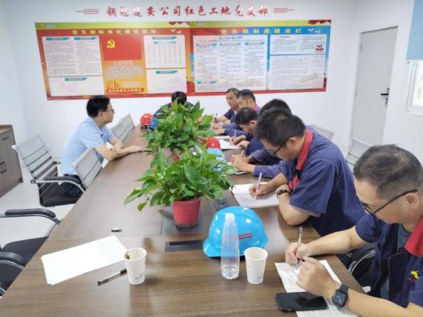 公司開展第三季度安全、環(huán)保、消防綜合檢查 